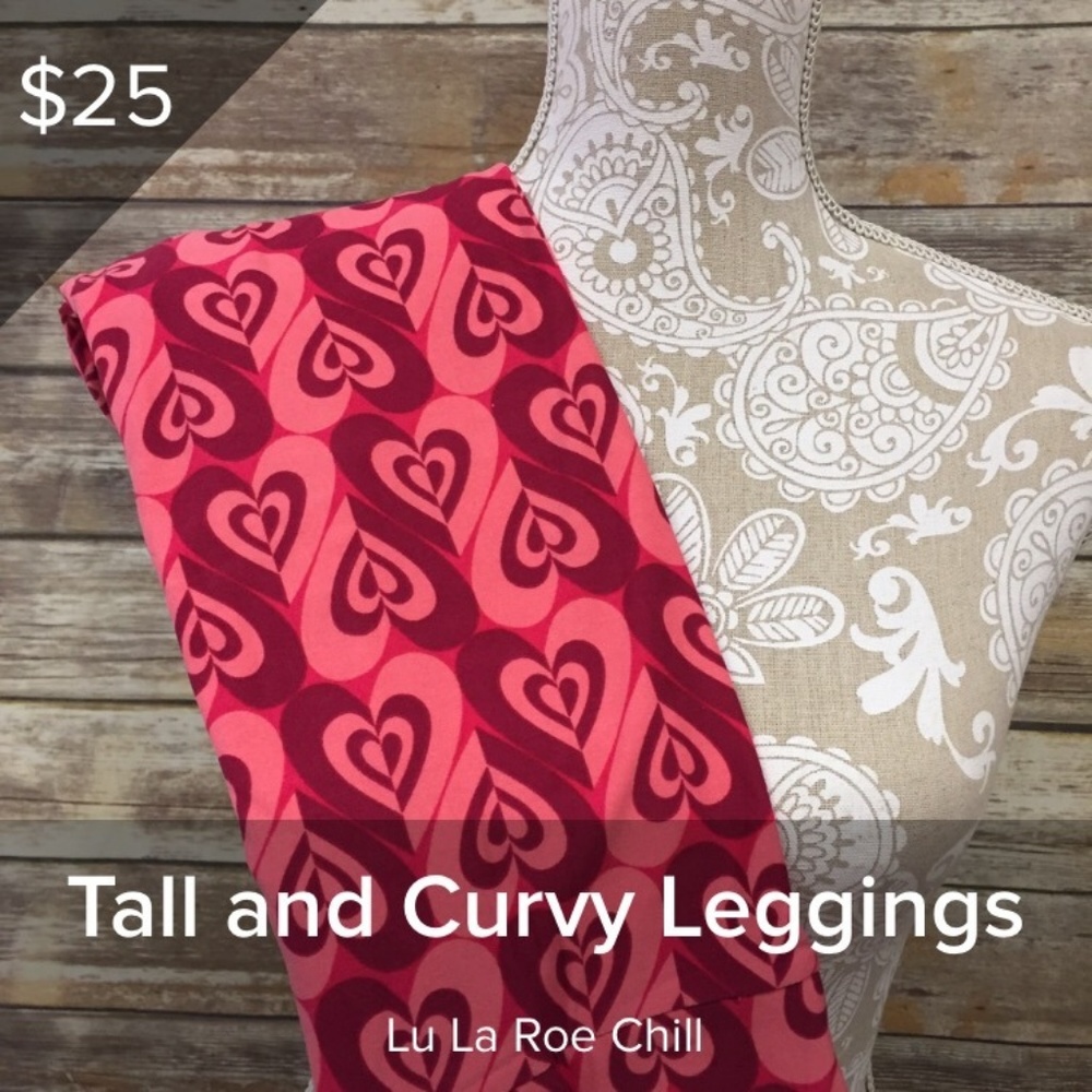 LuLaRoe Valentine's T/C Brand New